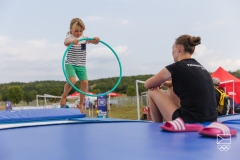 Trampoliny na olympijském festivalu